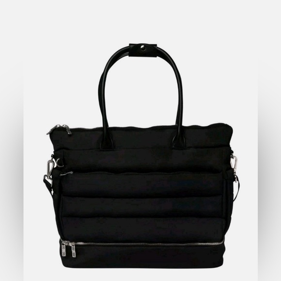 iPack Handbags - NWT - iPack Black Puffy Tote Bag